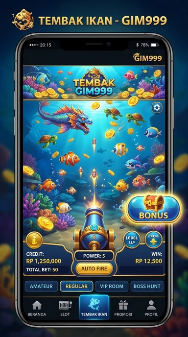 Cuplikan layar menu unduhan gim999 untuk perangkat Android